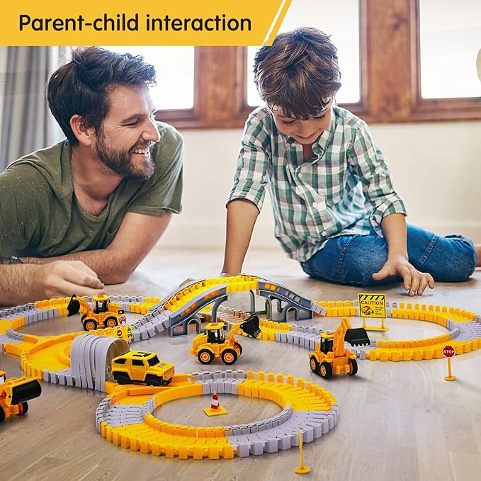 🔥Electric Flexible Rail Track Toy