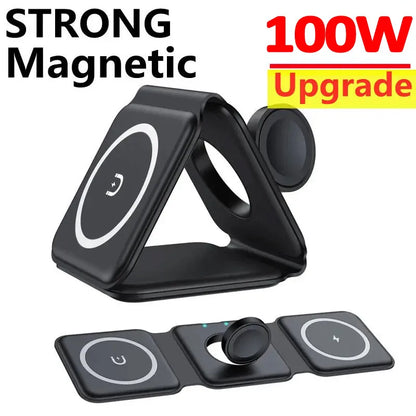 3-in-1 Magnetic Wireless Charger