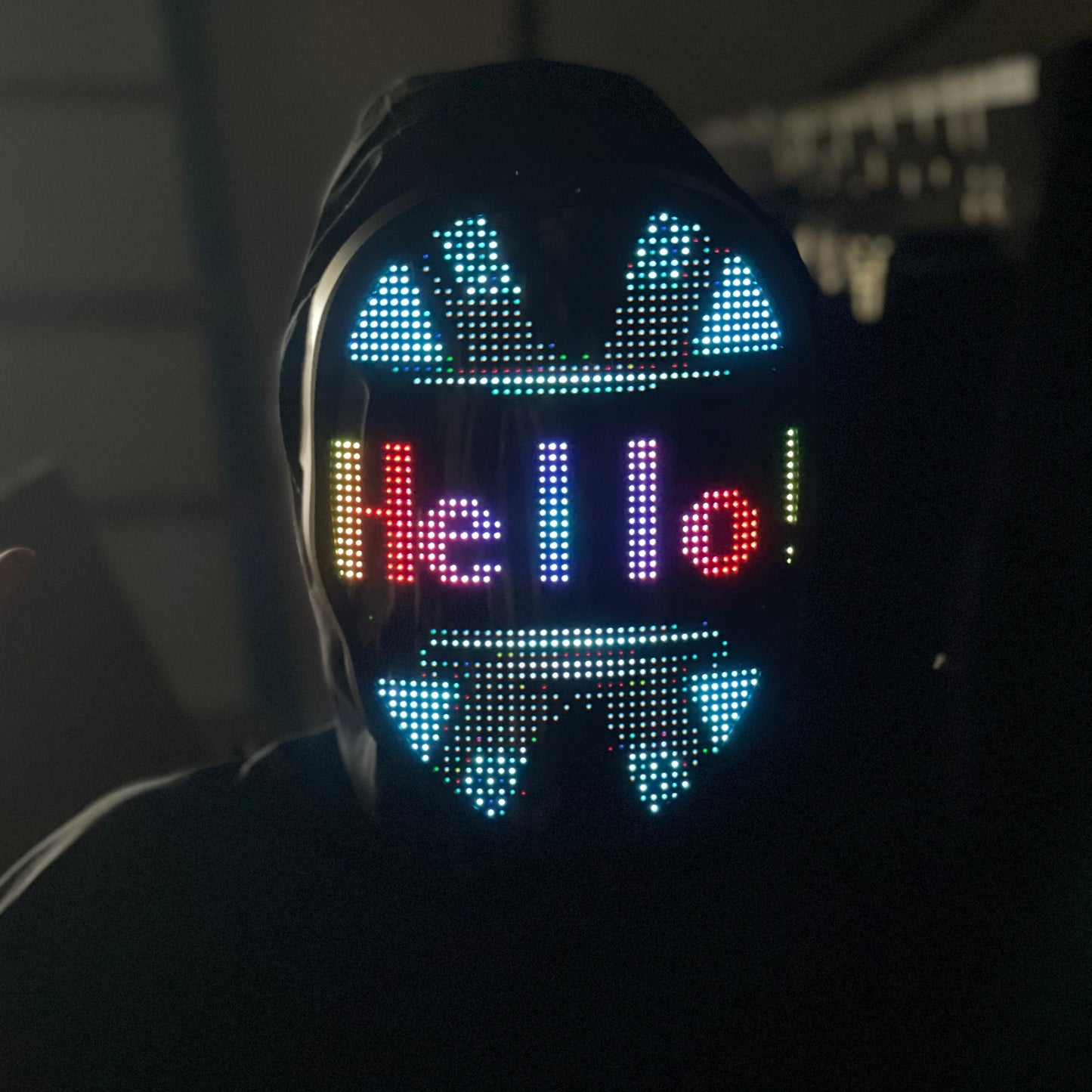 Dynamic LED Face Mask